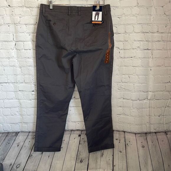 Gap Women’s Gray Relaxed Girlfriend Pants size 12 NEW - Picture 5 of 9